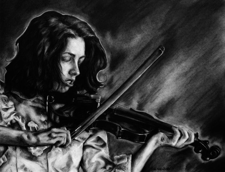 Goth with Violin