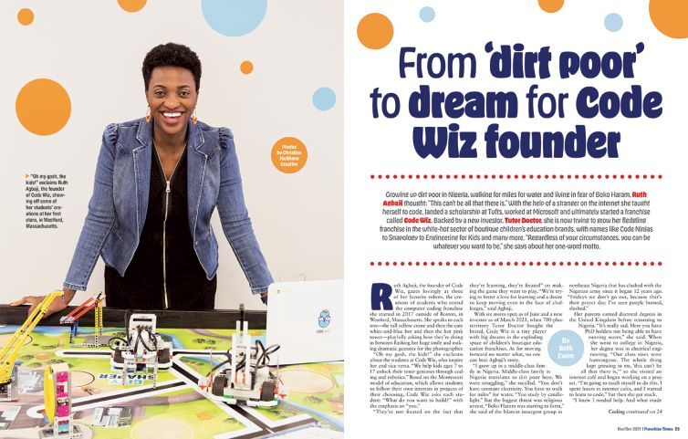 From ‘dirt poor’ to dream for Code Wiz founder